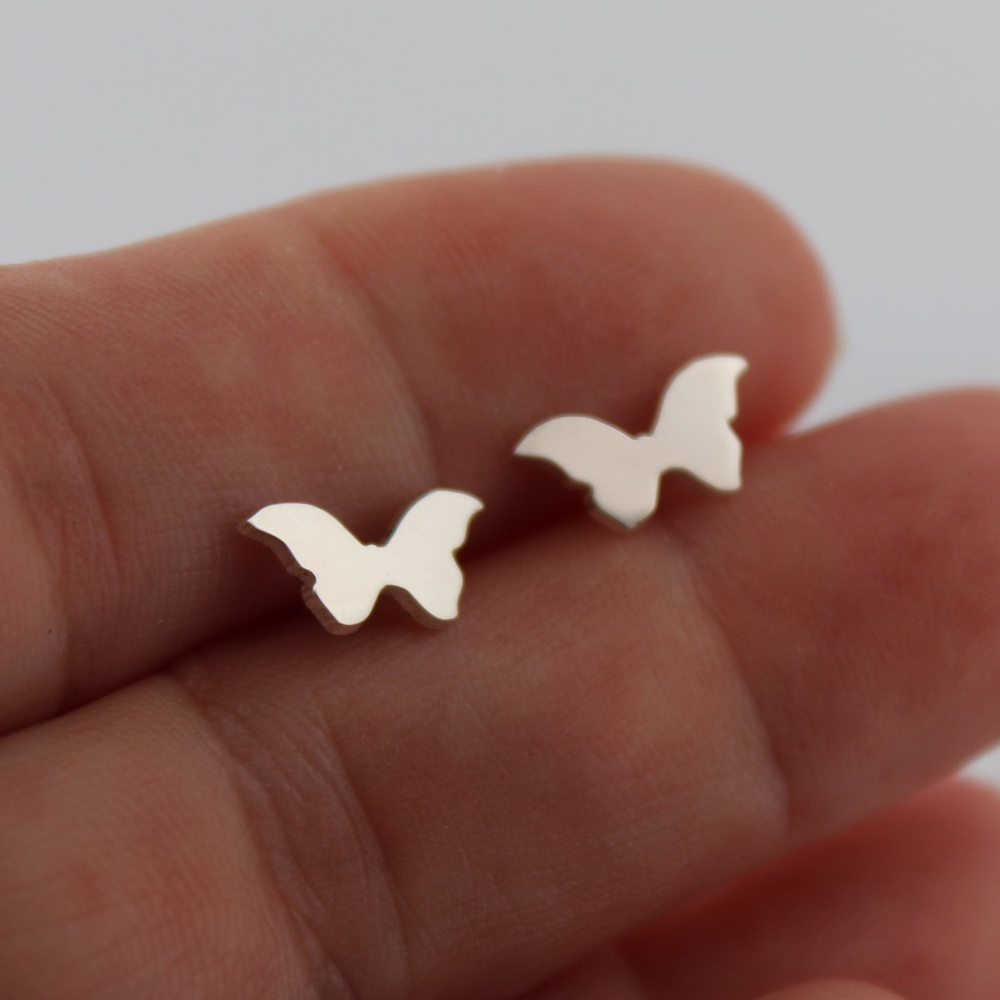 Dainty Butterfly Studs