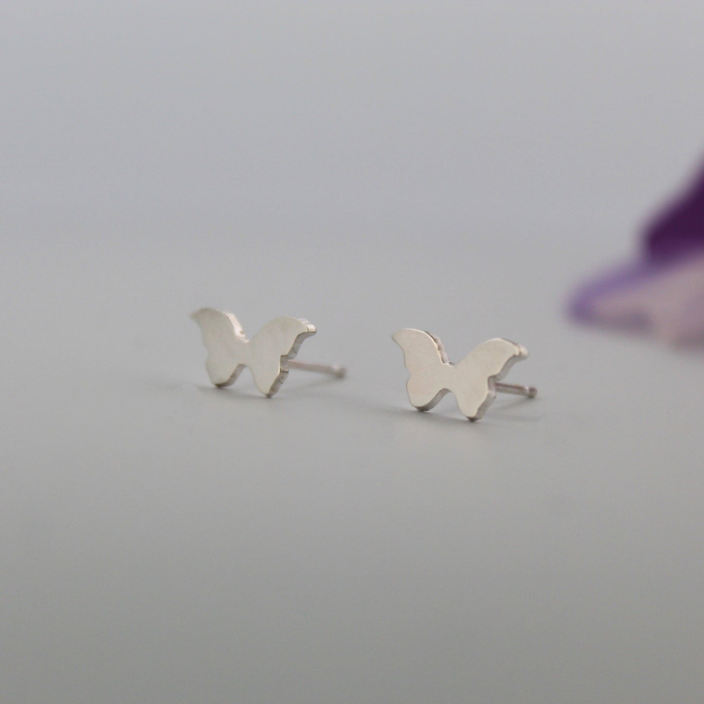 Dainty Butterfly Studs