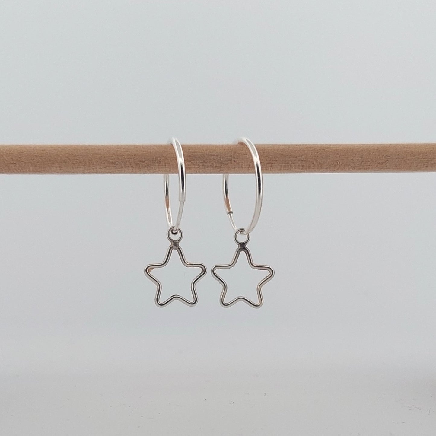 Sterling Silver Sleeper with Moon