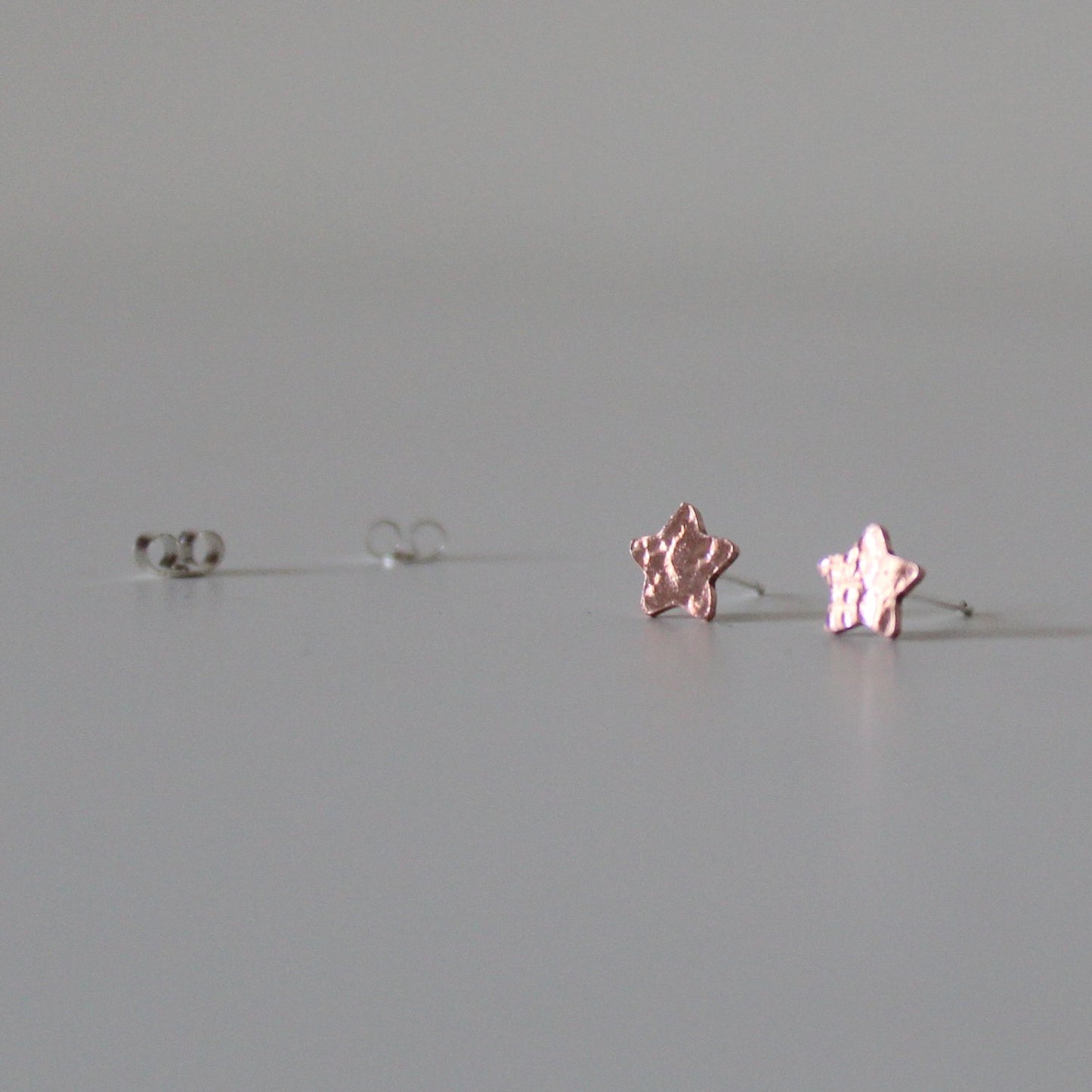 Copper Tiny Star Studs - Shine On Shop