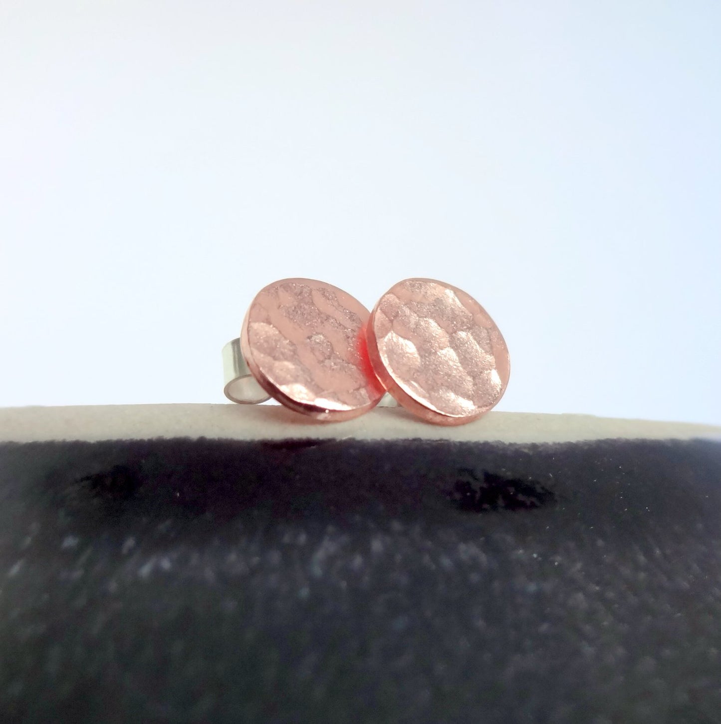 Small Copper Studs - Shine On Shop