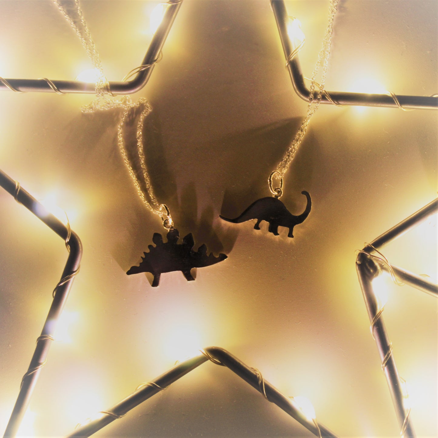 Shiny Advent Dinosaur Necklace Shine On