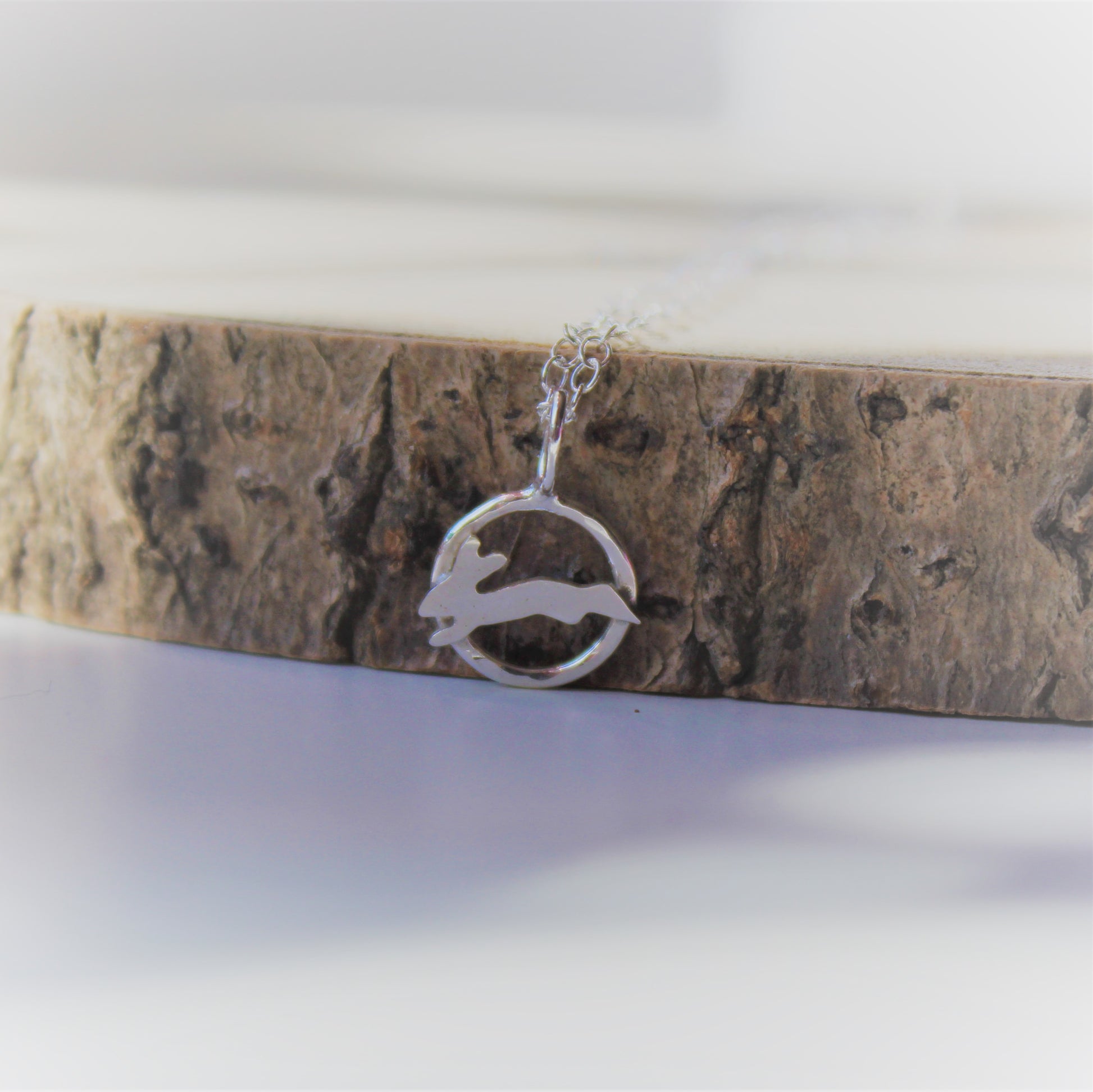 Mini Hare Necklace in Sterling Silver - Shine On Shop
