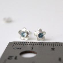 Load image into Gallery viewer, Bloom Sterling Silver Flower Mini Studs
