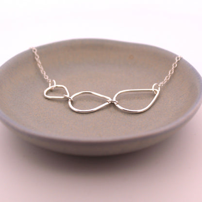 Sterling Silver Teardrop Necklace