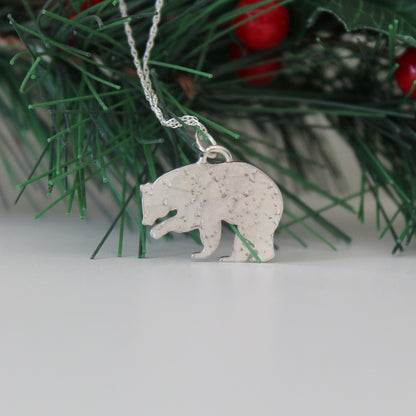 Constellation Bear Necklace in Sterling Silver - Shine On Shop