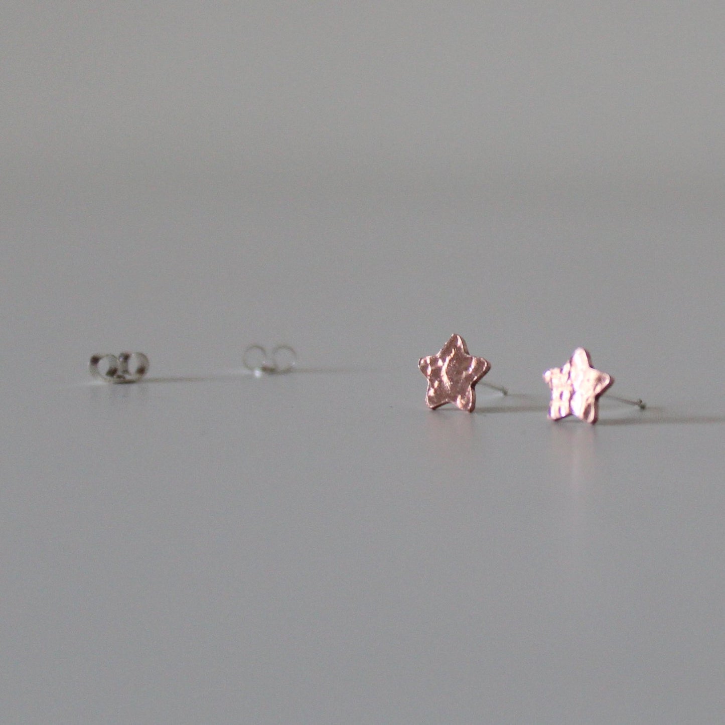 Copper Tiny Star Studs - Shine On Shop