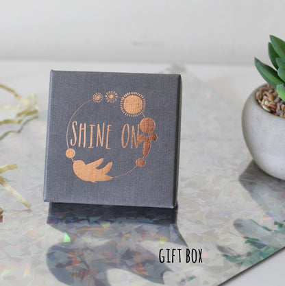 Gift Box Orbit Studs - Shine On Shop