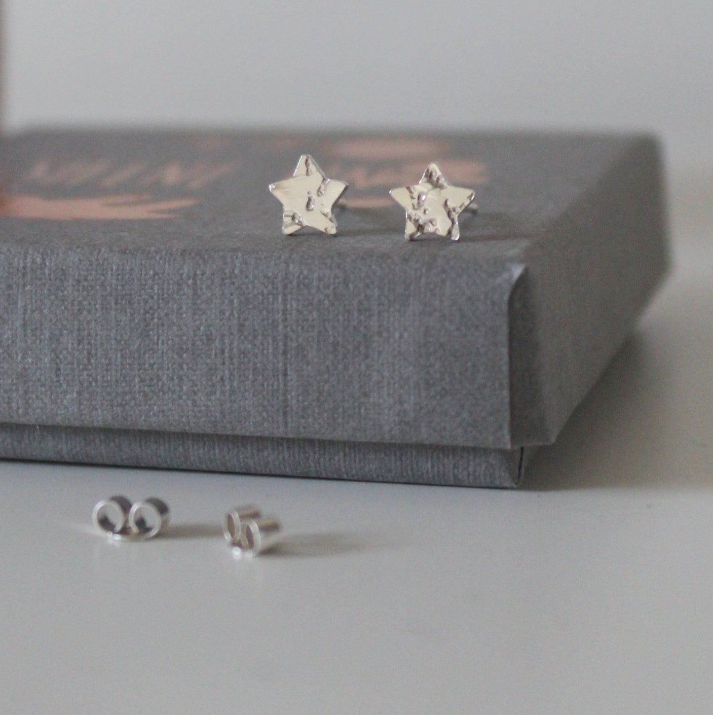 Sterling Silver Moon and Star Studs - Shine On Shop