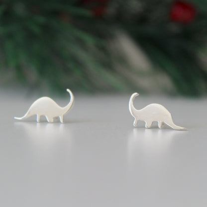 Mix and Match Sterling Silver Dinosaur Earrings - Shine On Shop