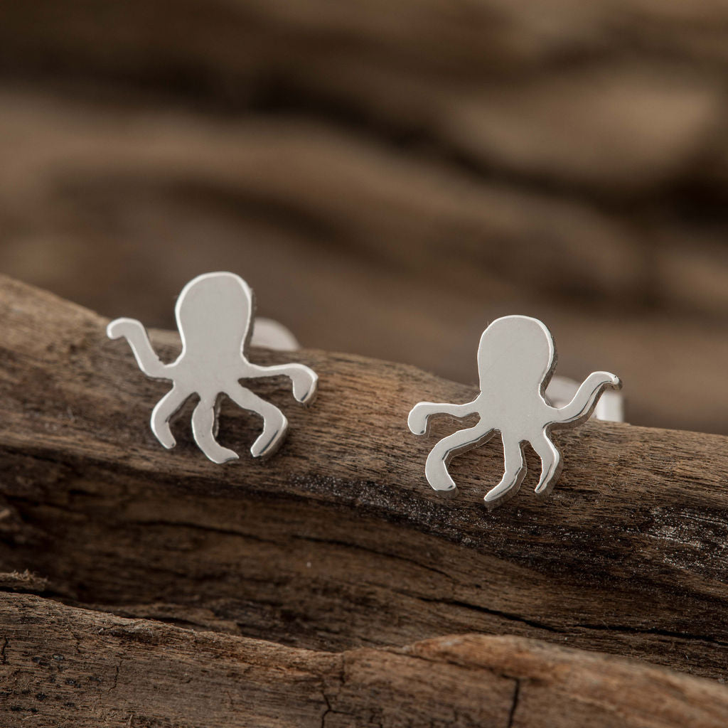 Octopus earrings hotsell